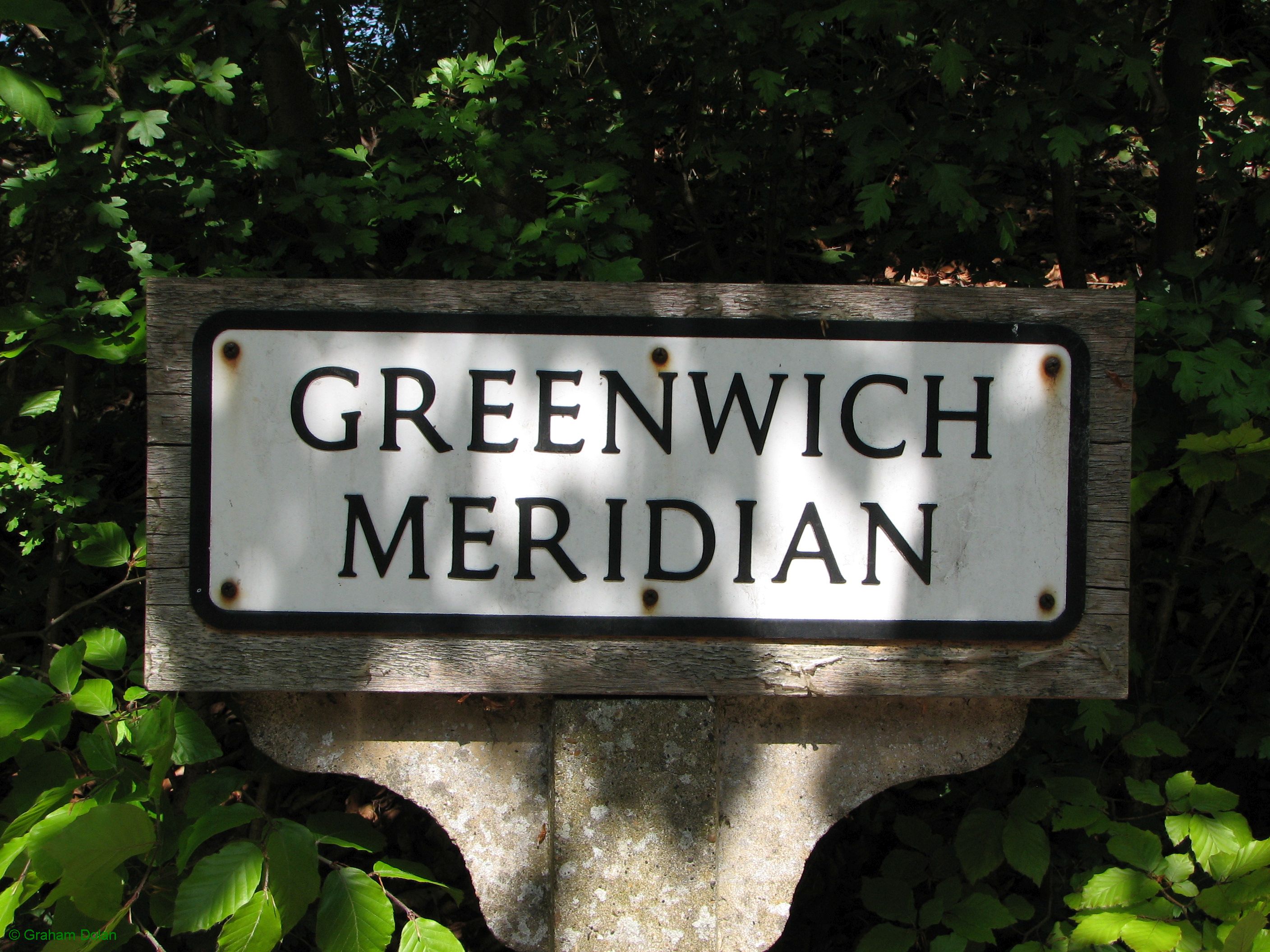 Greenwich Meridian Marker; England; Hertfordshire; Royston